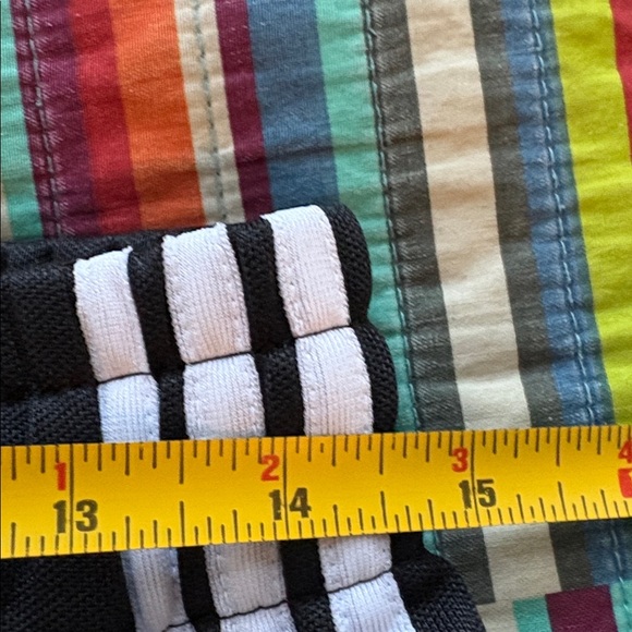 Adidas black Joggers with White Stripes size small new white tags - Picture 6 of 11